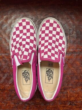 Checkered Vans